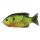 LIVETARGET SUNFISH WALKING BAIT FLORESCENT PUMPKINSEED 75 MM 12 G