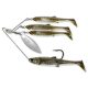 LIVETARGET MINNOW SPINNER RIG DARK AMBER/GOLD SMALL 11 G