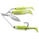 LIVETARGET MINNOW SPINNER RIG CHARTREUSE/SILVER SMALL 11 G