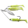 LIVETARGET MINNOW SPINNER RIG CHARTREUSE/SILVER SMALL 11 G