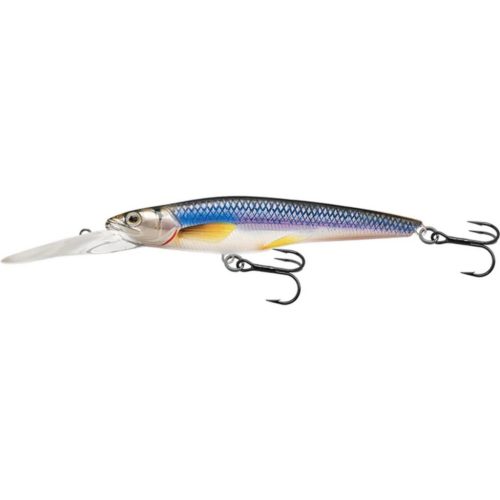 LIVETARGET RAINBOW SMELT JERKBAIT SILVER/BLUE 91MM 9G DR SUSPEND