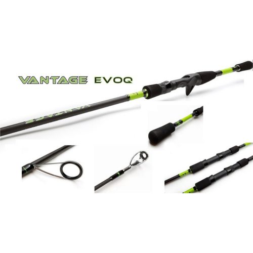 MUSTAD VANTAGE EVOQ BAITCASTER 6'8" M 2SEC 207CM 10G - 35G