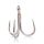 MUSTAD UN INLINE TREBLE - 5X STRONG TITAN STEEL 1/0 4DB/CS