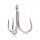 MUSTAD UN INLINE TREBLE - 5X STRONG TITAN STEEL 8/0 2DB/CS