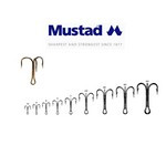 MUSTAD TREBLE HOOKS 18 10DB/CSOMAG