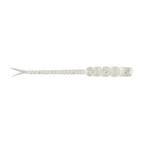 MUSTAD AJI HELLGRAMITE 2'' CLEAR LUMINOUS SILVER GLITTER 12DB/CSOMAG