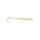 MUSTAD AJI CURLY TAIL 2.5'' WHITE LUMINOUS 12DB/CSOMAG