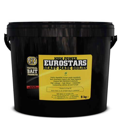 SBS EUROSTAR BOILIES STRAWBERRY JAM 20 MM 5 KG