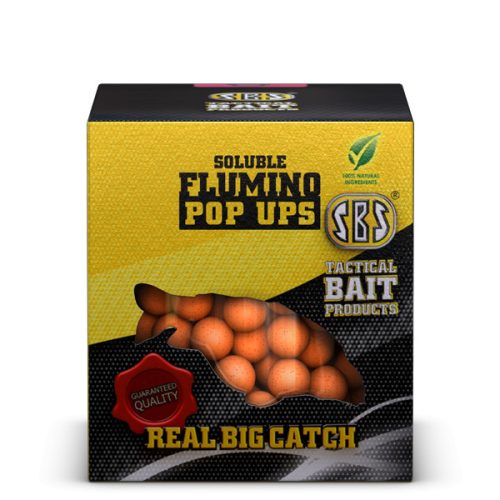 SBS Soluble Flumino Pop Ups Soluble-Oldódó Flumino Pop Ups 16 mm Squid & Octopus 100g