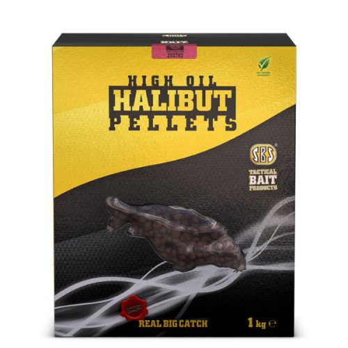 SBS High Oil Halibut Pellets  4 mm Fish 1kg