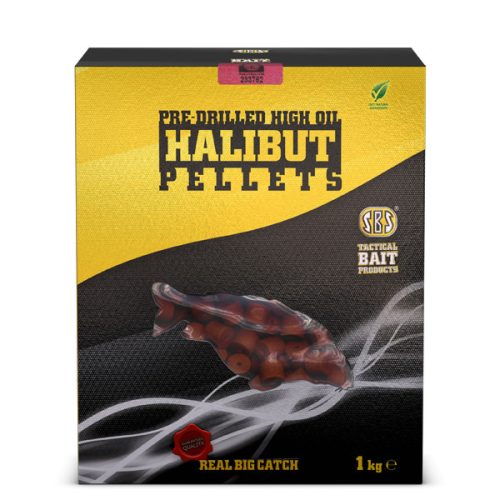 SBS Pre-drilled Halibut Pellets  20 mm Fish 1kg