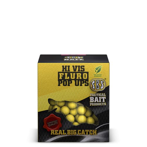 SBS SBS Fluro Pop Ups - 10 mm  10 mm Garlic 20g