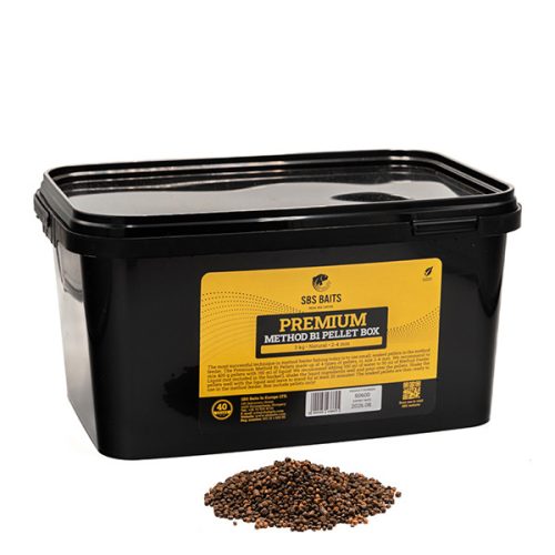 SBS Premium Method B1 Pellet Box  Natural 2-4 mm 3kg