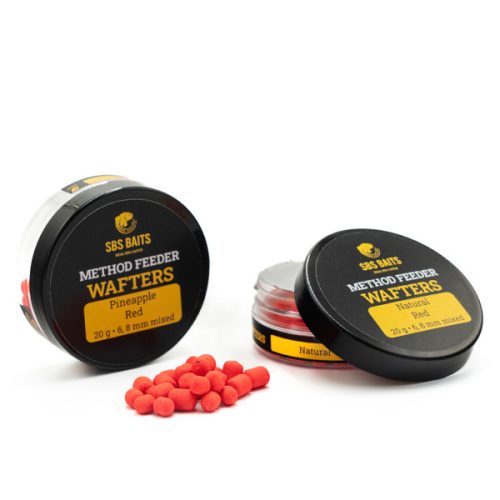 SBS METHOD FEEDER WAFTERS PINEAPPLE 6-8 MM 20G (RED COLOR)