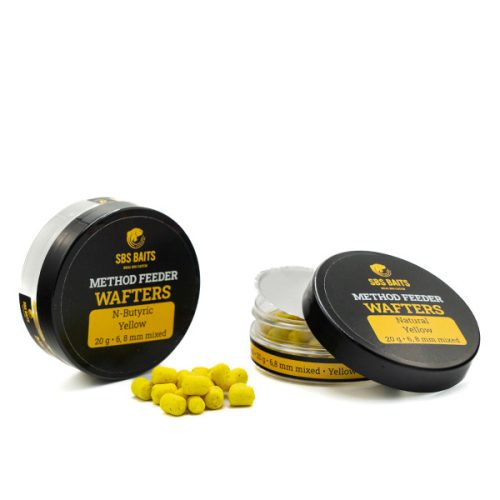 SBS METHOD FEEDER WAFTERS PINEAPPLE 6-8 MM 20G (YELLOW COLOR)