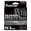 SEAGUAR R18 KANZEN SEABASS STEALTH GRAY 150M 0.8PE