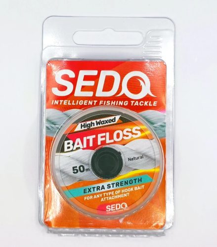 SEDO High Waxed Bait Floss – 50 m csalirögzítő zsinór