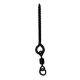 Long  Fast Bait Screw with Swivel  Size M 8mm