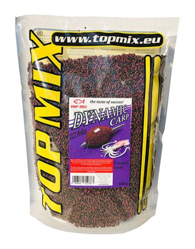 TOP MIX Dynamic Carp etető pellet,  Tintahal