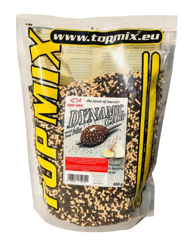 TOP MIX Dynamic Carp etető pellet,  Vajsav