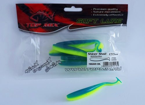 Top Mix Shiner Shad Cold Blue-Lime 100 mm