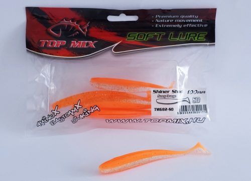 Top Mix Shiner Shad Sunny Orange 100 mm