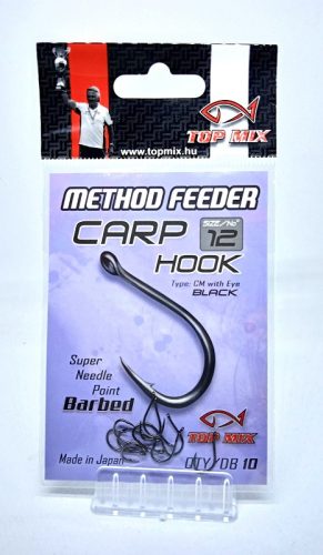 TOP MIX Method Feeder Carp Hook Micro Barbed #6